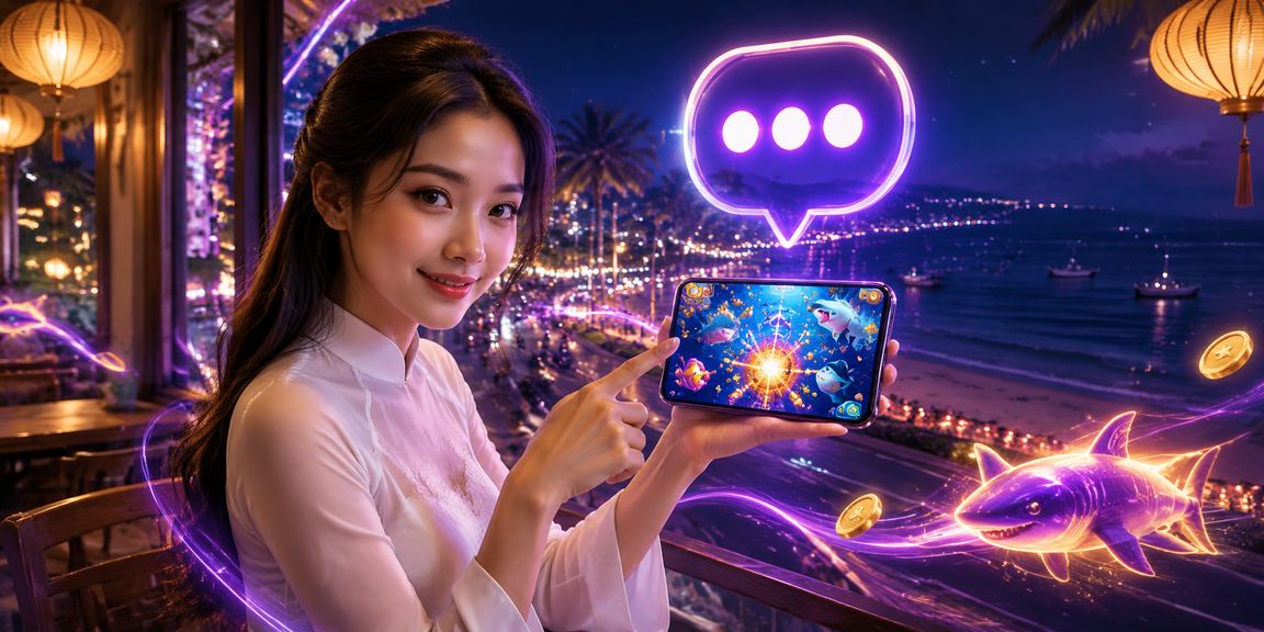 Không khí lễ hội Tết tại Mũi Né và trò chơi bắn cá truyền thống trực tuyến